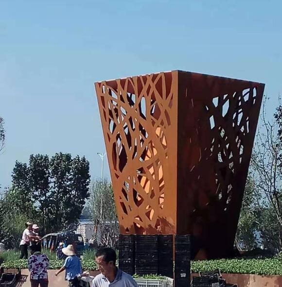 乐业耐候钢板雕塑